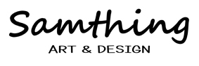 logo samthing art en design
